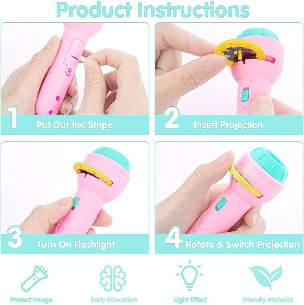 Twilight Torch Toy | The Magical Bedtime Story Projector